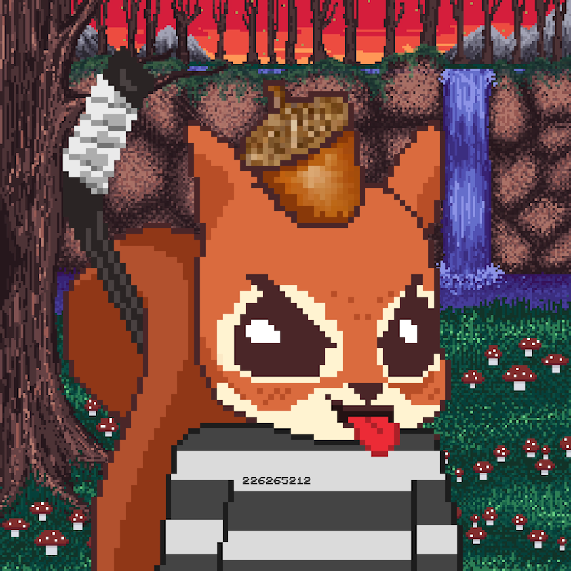 Pixel Squirrels #2420